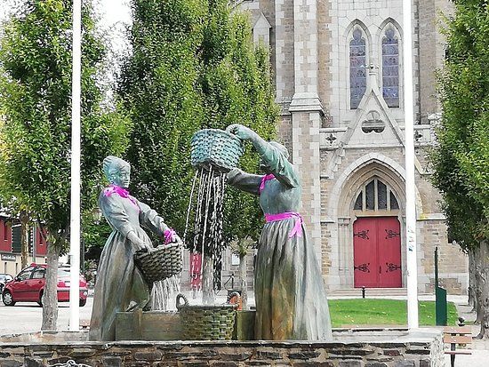Fontaine "Les laveuses d'huitres"