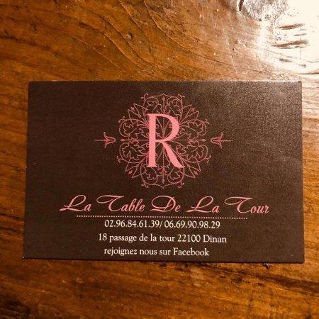 La Table de la Tour