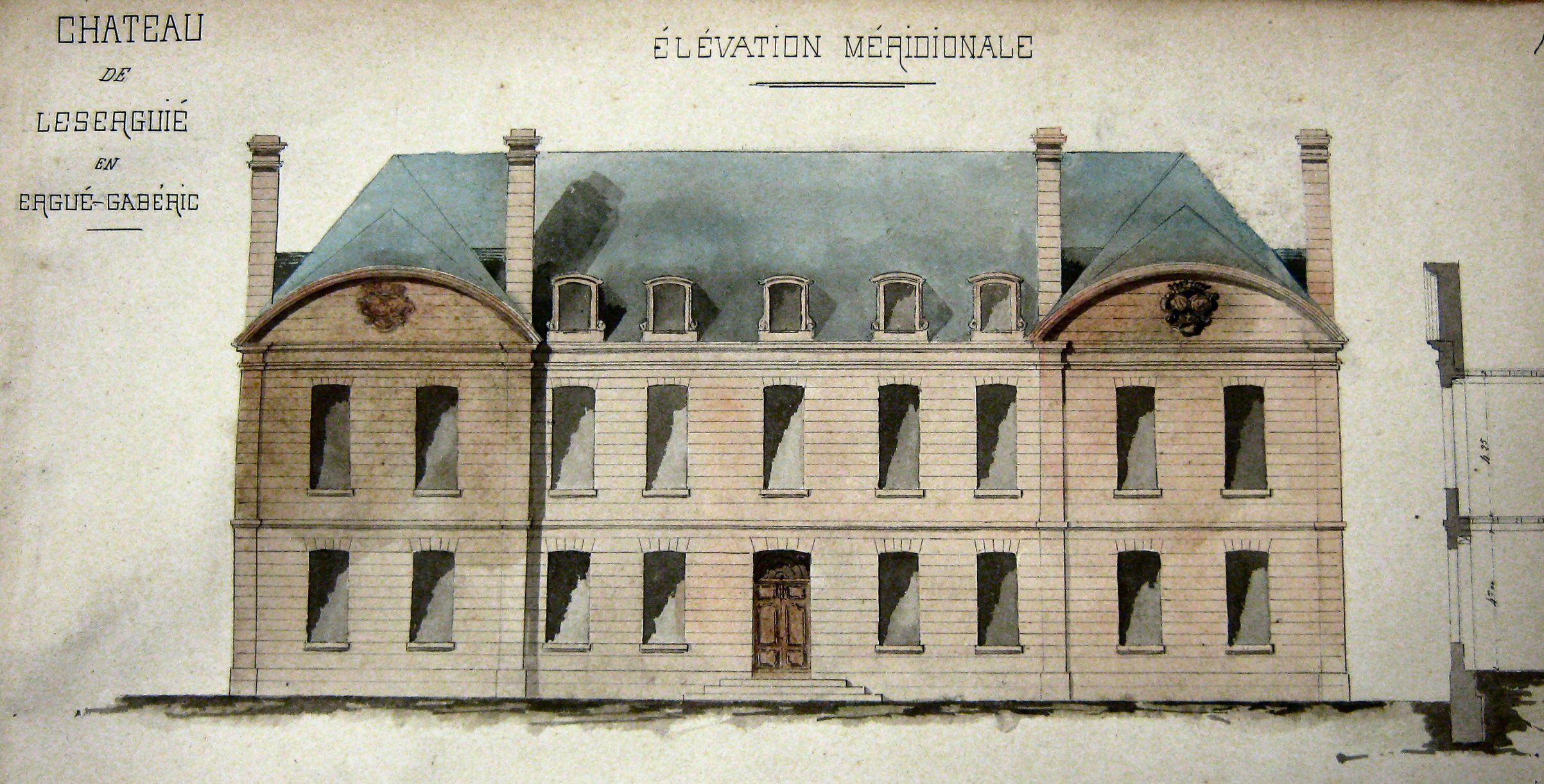 château de Lezergué